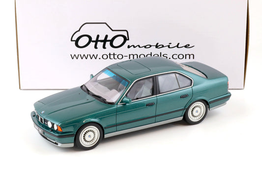 Otto 1991 BMW M5 E34 Sedan Cecotto Edition Lagoon Green Metallic 1:18