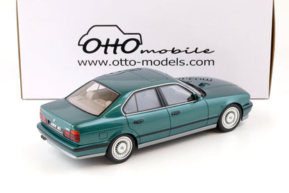 Otto 1991 BMW M5 E34 Sedan Cecotto Edition Lagoon Green Metallic 1:18