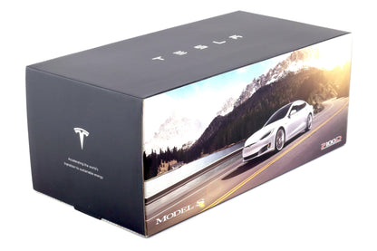 Original Tesla Model S P100D Midnight Silver DEALER VERSION 1:18