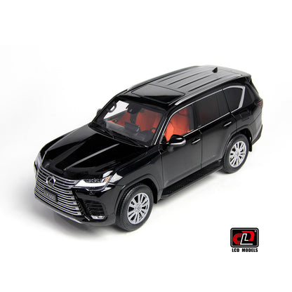 LCD 2024 Lexus LX600 Black 1:18