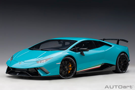 AUTOart Lamborghini Huracan Performante Blu Glauco (Solid Blue) 1:12