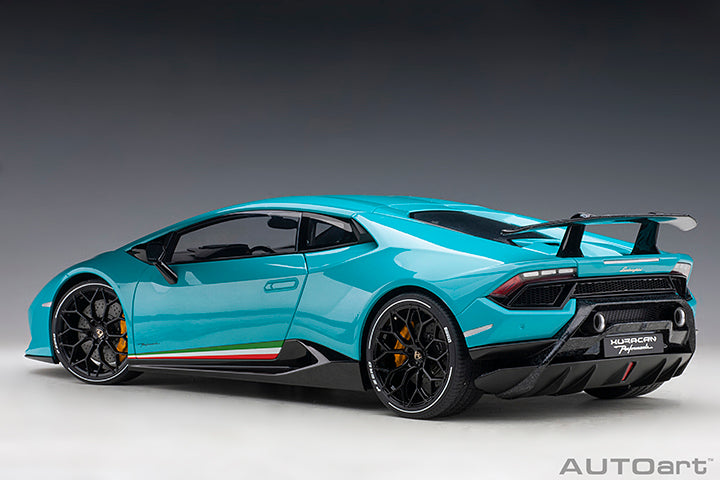 AUTOart Lamborghini Huracan Performante Blu Glauco (Solid Blue) 1:12