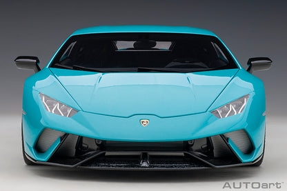 AUTOart Lamborghini Huracan Performante Blu Glauco (Solid Blue) 1:12