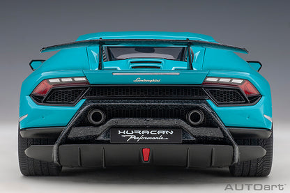 AUTOart Lamborghini Huracan Performante Blu Glauco (Solid Blue) 1:12