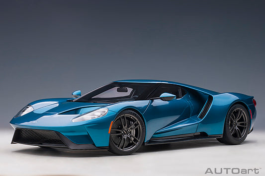 AUTOart 2017 Ford GT Liquid Blue 1:12