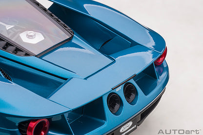 AUTOart 2017 Ford GT Liquid Blue 1:12