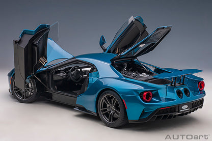 AUTOart 2017 Ford GT Liquid Blue 1:12