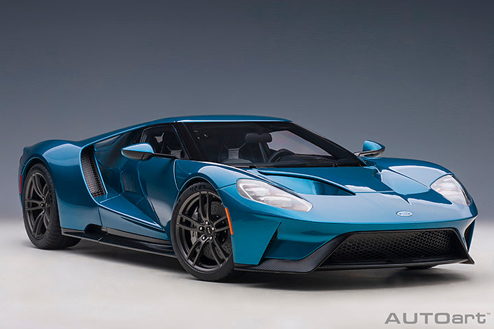 AUTOart 2017 Ford GT Liquid Blue 1:12