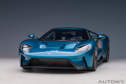 AUTOart 2017 Ford GT Liquid Blue 1:12