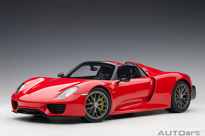 AUTOart Porsche 918 Spyder Weissach Package, Guards Red 1:12