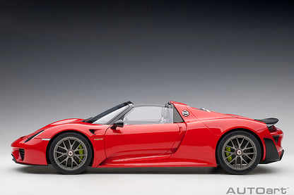 AUTOart Porsche 918 Spyder Weissach Package, Guards Red 1:12