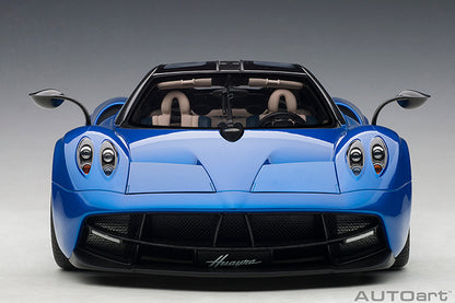 AUTOart Pagani Huayra Blue Metallic w/ Silver Wheels 1:12