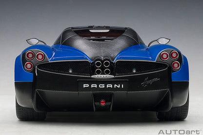 AUTOart Pagani Huayra Blue Metallic w/ Silver Wheels 1:12