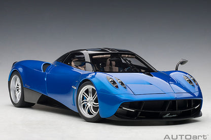 AUTOart Pagani Huayra Blue Metallic w/ Silver Wheels 1:12