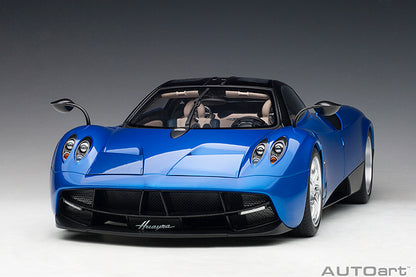 AUTOart Pagani Huayra Blue Metallic w/ Silver Wheels 1:12