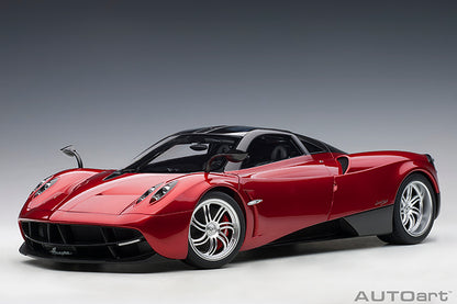 AUTOart Pagani Huayra Red Metallic w/ Silver Wheels 1:12