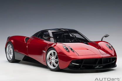 AUTOart Pagani Huayra Red Metallic w/ Silver Wheels 1:12