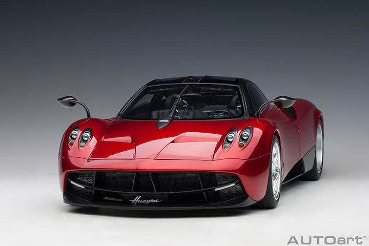 AUTOart Pagani Huayra Red Metallic w/ Silver Wheels 1:12