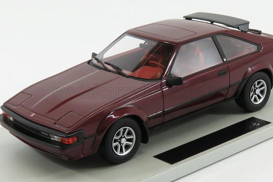 LS Collectibles 1982 Toyota Celica Supra Mk2 Coupe Dark Red Brown 1:18 LIMITED