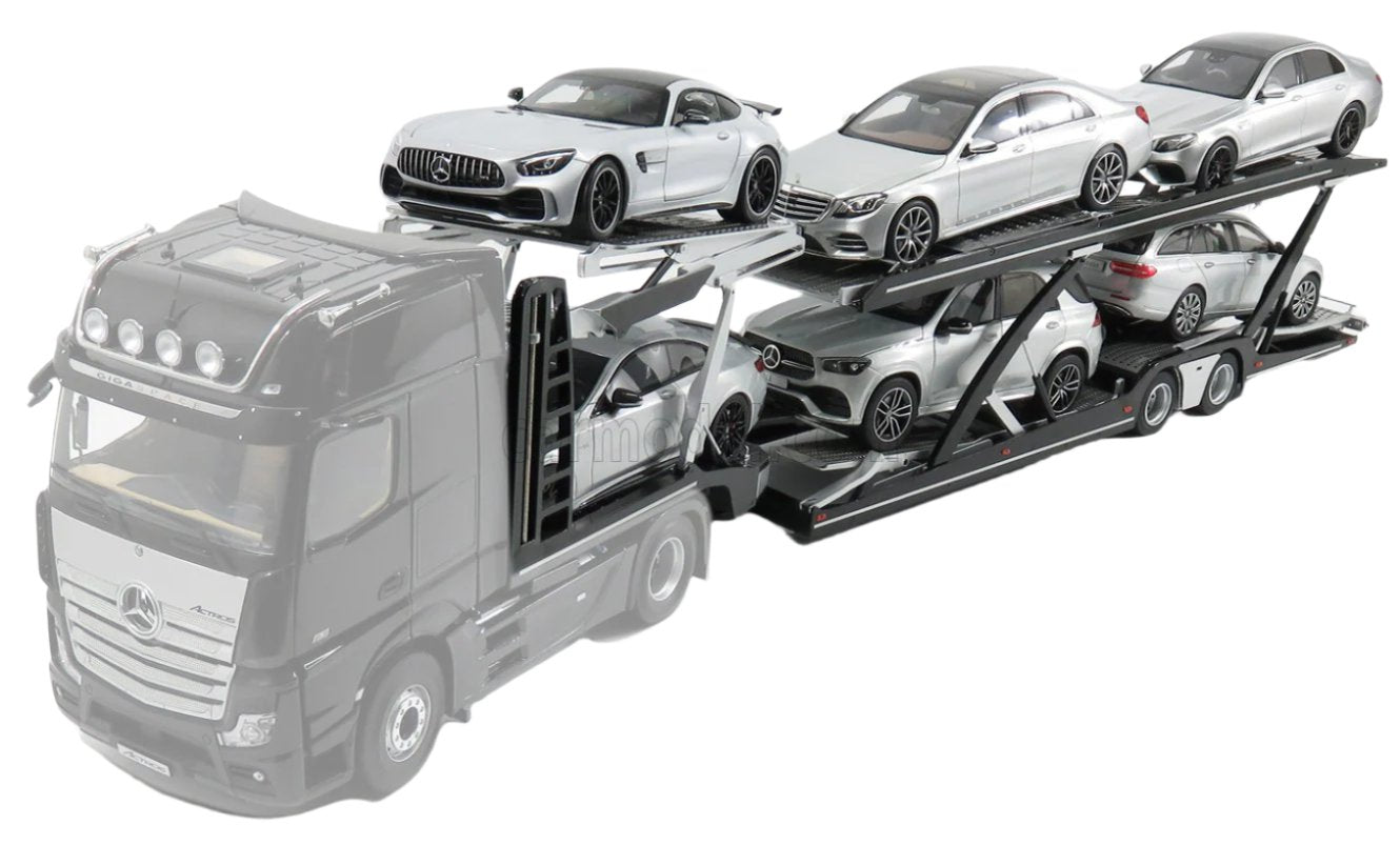 NZG - Accessories - Trailer for Actros 2 1863 Gigaspace 2018 Truck Car Transporter 1:18