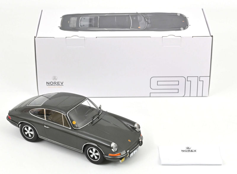 Norev 1972 Porsche 911 S Slate Grey 1:12