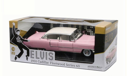 Greenlight Elvis Presley's Pink 1955 Cadillac Fleetwood Series 60 1:18