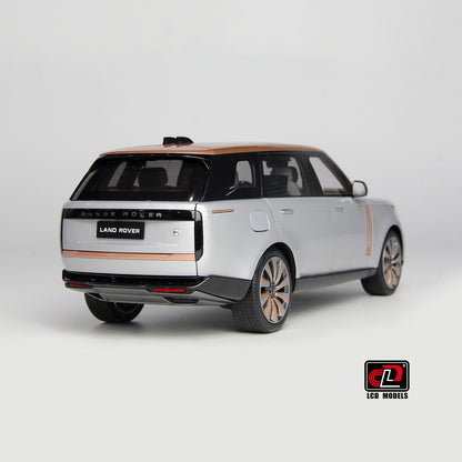 LCD 2022 Range Rover SV Silver w/ Bronze Accents 1:18