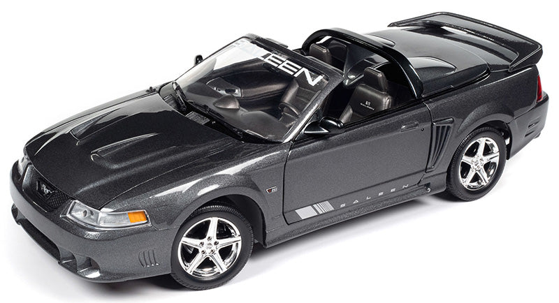 Autoworld American Muscle 2003 Ford Mustang Saleen S281 SC Speedster Dark Shadow Grey 1:18