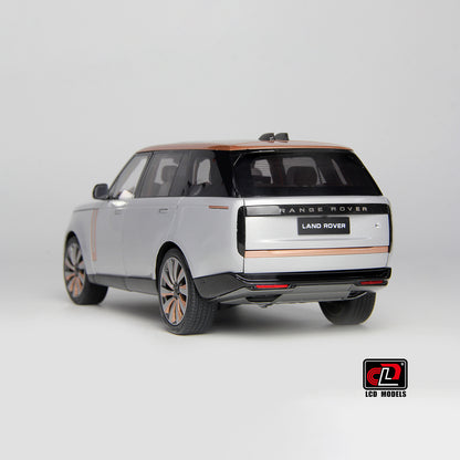 LCD 2022 Range Rover SV Silver w/ Bronze Accents 1:18