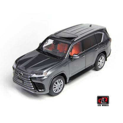 LCD 2024 Lexus LX600 Grey Metallic 1:18