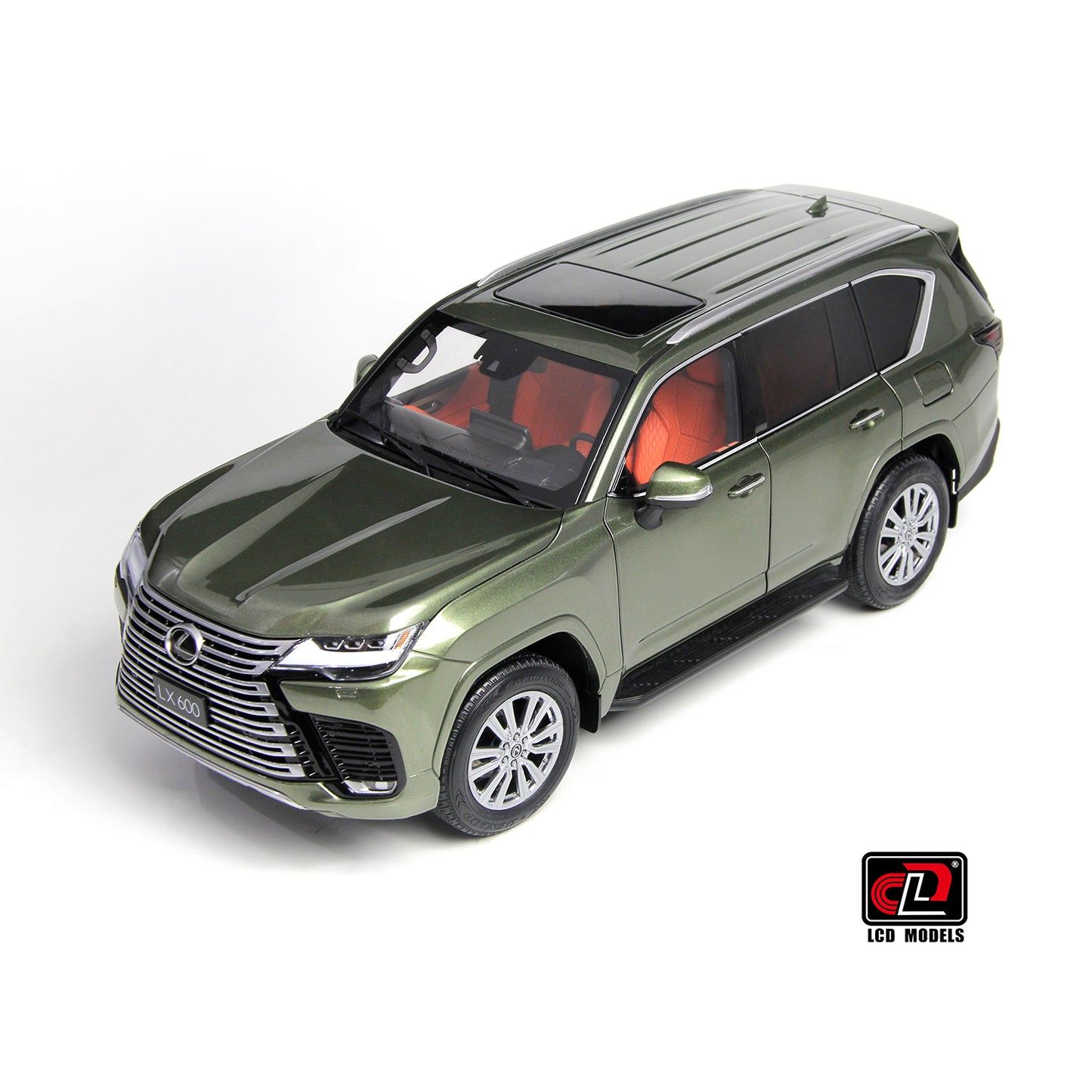 LCD 2024 Lexus LX600 Nori Green 1:18