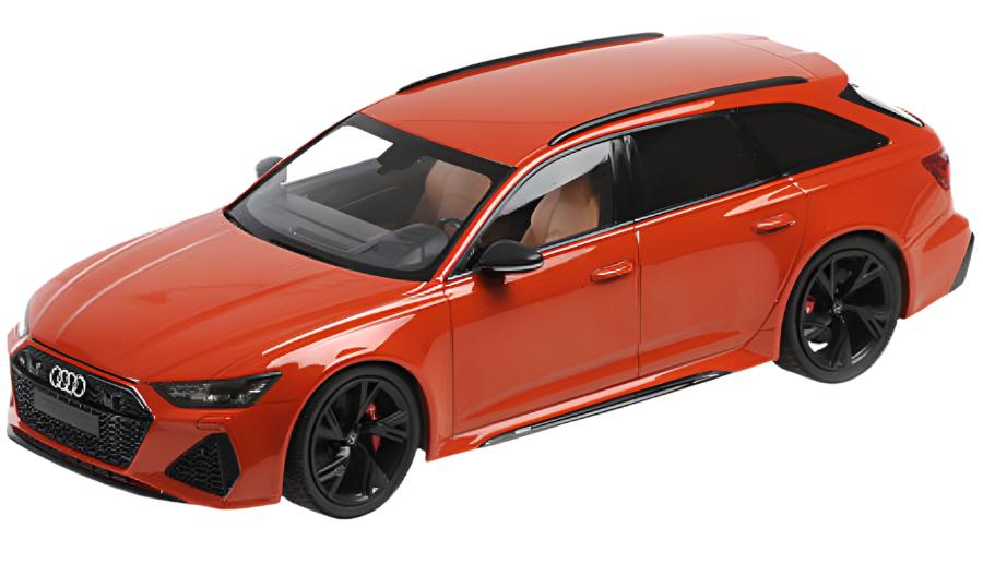 Minichamps Audi RS6 Avant C8 Orange Metallic 1:18 SEALED, LIMITED