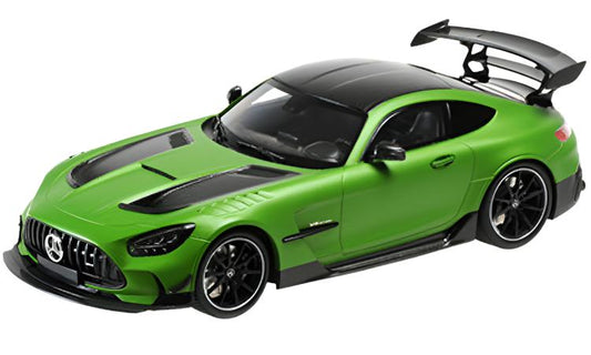 Minichamps 2020 Mercedes Benz AMG GT V8 Black Series Matte Green Metallic w/ Carbon Fiber 1:18 LIMITED, SEALED