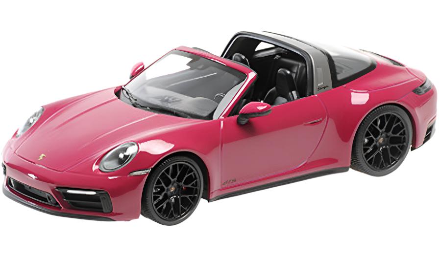 Minichamps 2022 Porsche 911 992 Targa 4 GTS Ruby Star Neo 1:18 SEALED