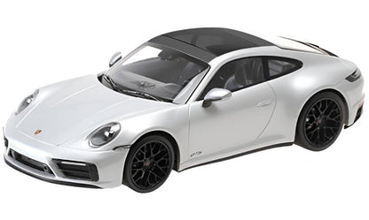 Minichamps 2020 Porsche 911 992 Carrera 4 GTS GT Silver Metallic 1:18