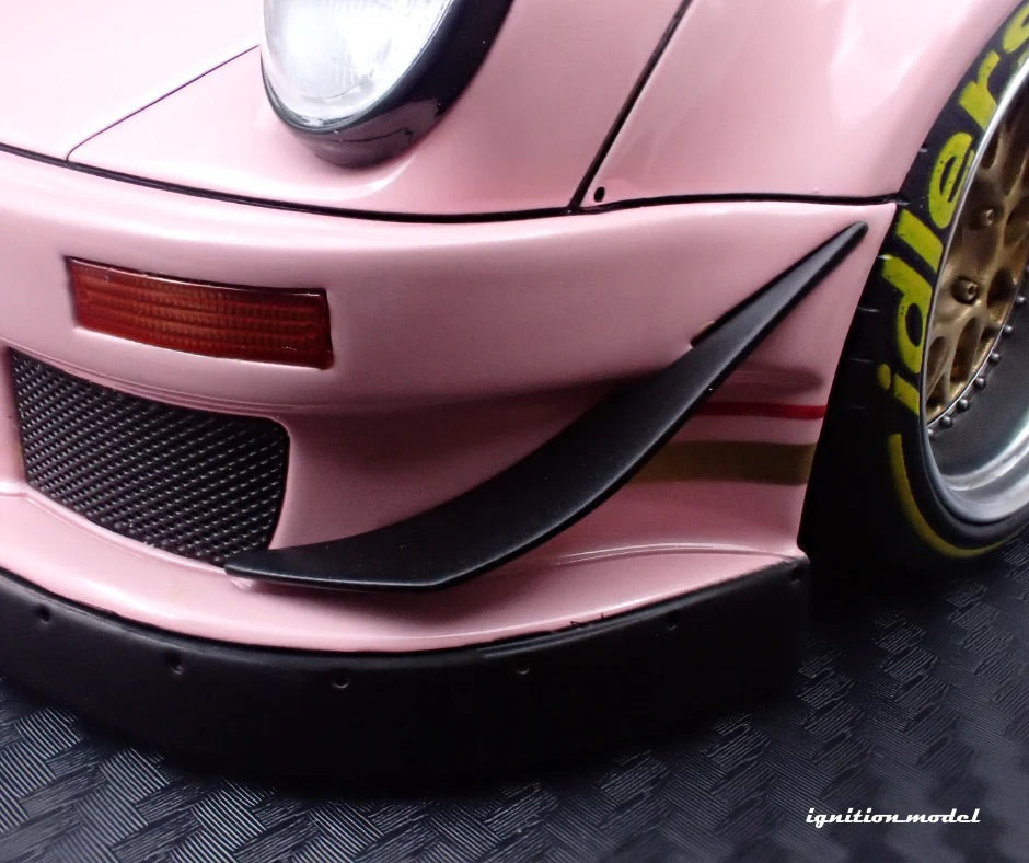 Ignition-Model Porsche 911 RWB 930 Pink Southern Cross w/ Gold Work M1 Wheels 1:18