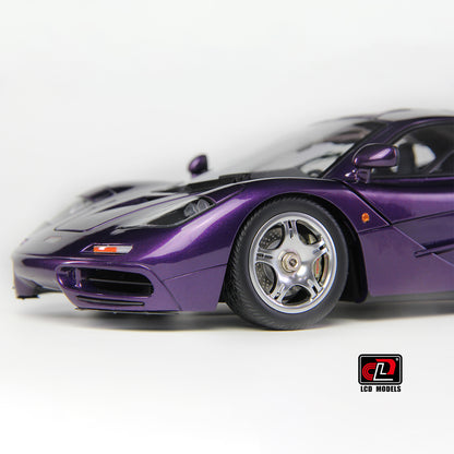 LCD 1993 Mclaren F1 Pearl Purple Metallic 1:18