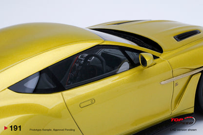 Topspeed 1:18 Aston Martin Vanquish Zagato Cosmopolitan Yellow