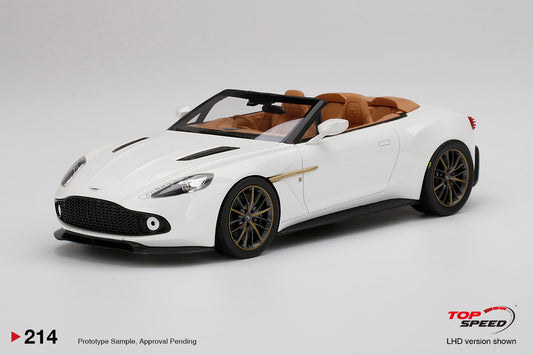 Topspeed 1:18 Aston Martin Vanquish Zagato Volante Escaping White