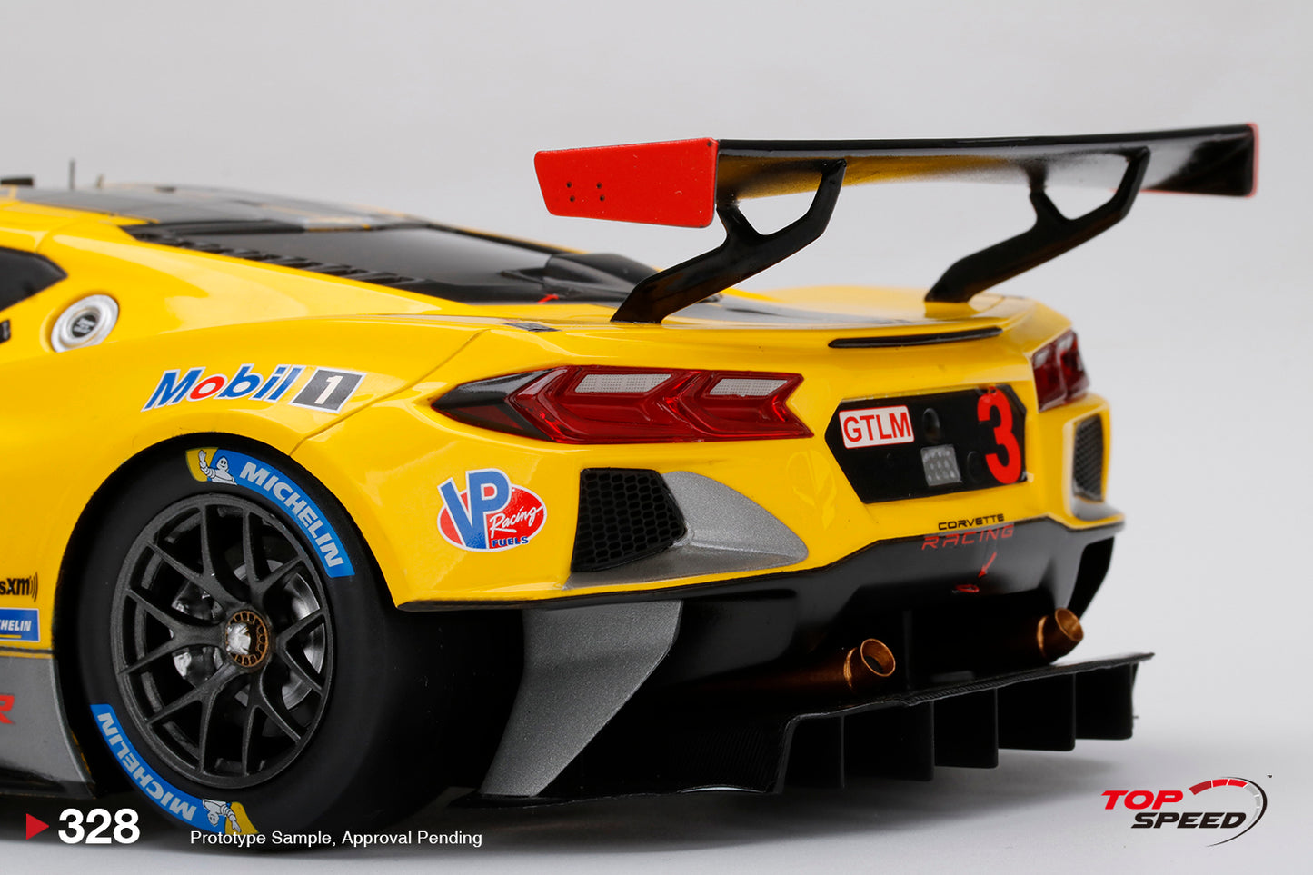 Topspeed 1:18 Chevrolet Corvette C8.R #3 Corvette Racing 2021 IMSA 24 Hours of Daytona. GTLM Winner