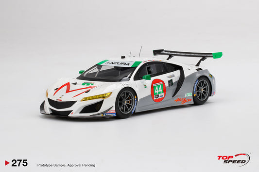 Topspeed 1:18 Acura NSX GT3 EVO #44 2021 IMSA Daytona 24 Hr.Magnus with Archangel