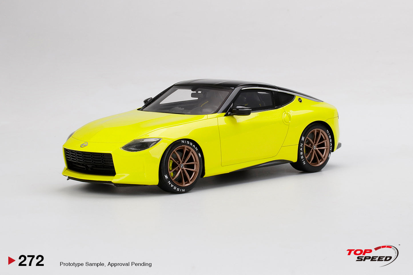 Topspeed Nissan Z Proto Ikazuchi Yellow 1:18