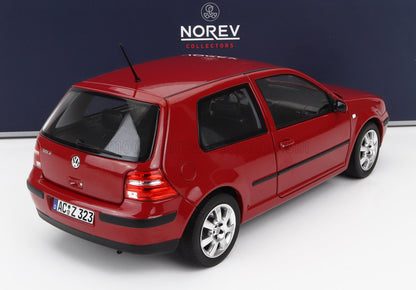 Norev 2002 Volkswagen Golf MK IV Red 1:18