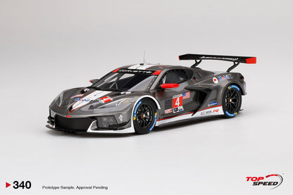 Topspeed 1:18 Chevrolet Corvette C8.R #4 Corvette Racing 2021 IMSA Sebring  12 Hrs