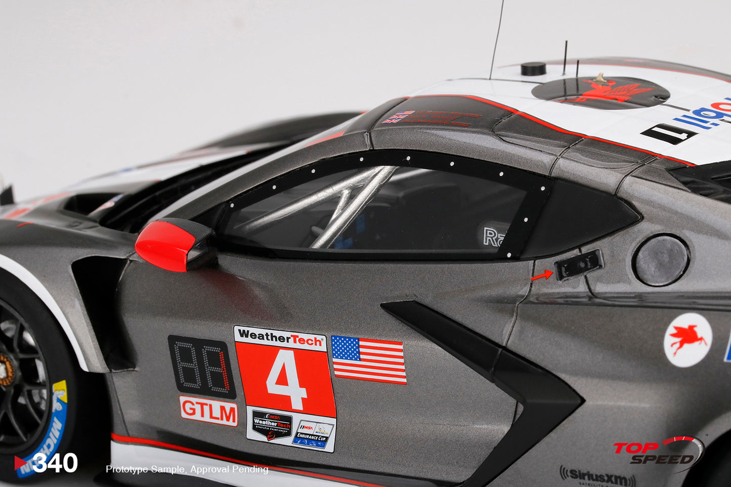 Topspeed 1:18 Chevrolet Corvette C8.R #4 Corvette Racing 2021 IMSA Sebring  12 Hrs