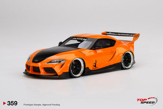 Topspeed 1:18 Pandem Toyota GR Supra V1.0  Orange