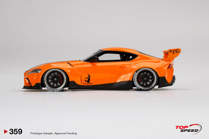 Topspeed 1:18 Pandem Toyota GR Supra V1.0  Orange