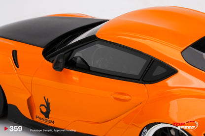 Topspeed 1:18 Pandem Toyota GR Supra V1.0  Orange