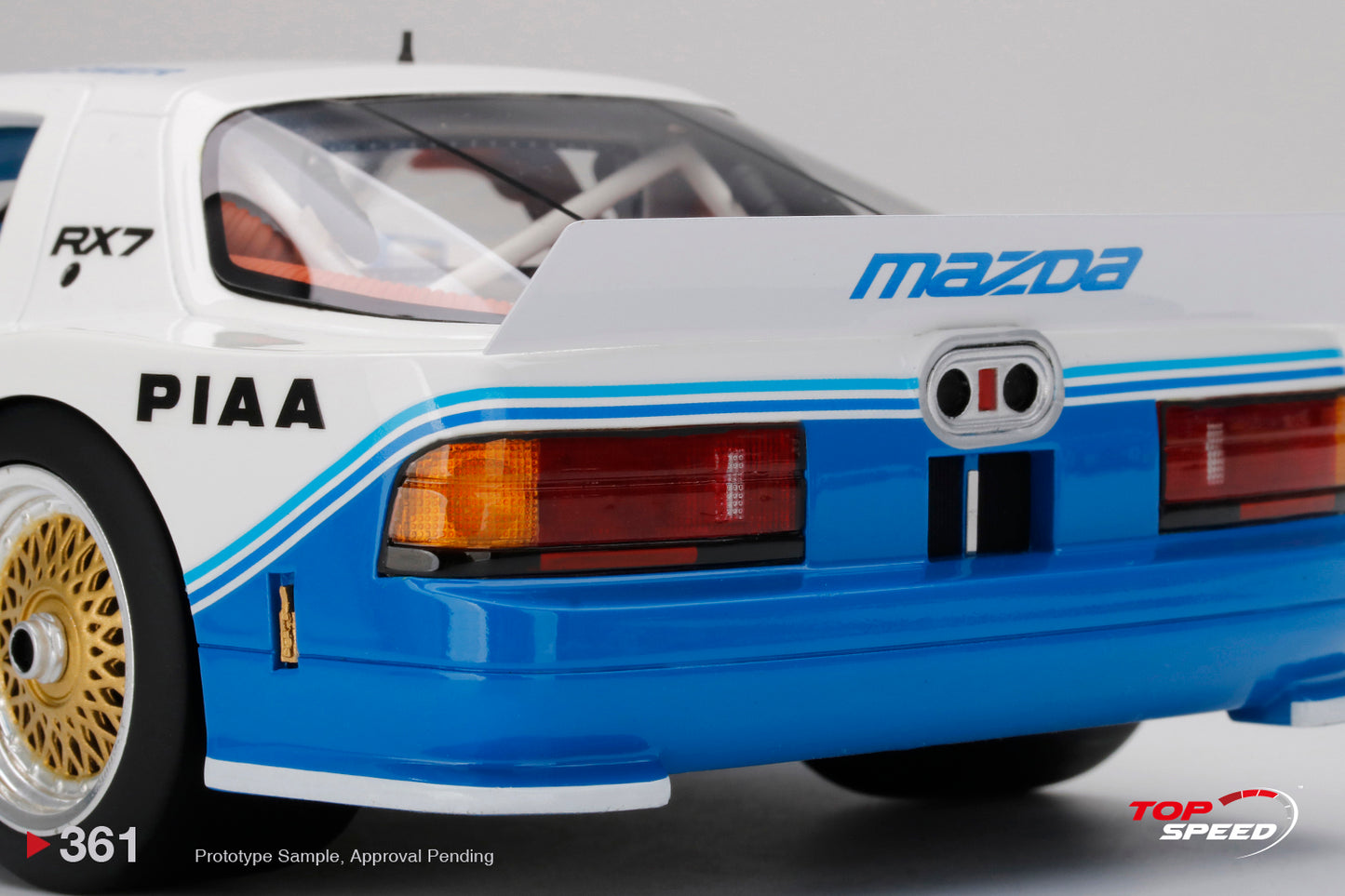 Topspeed 1:18 Mazda RX-7 GTO #1 1990 IMSA Mid-Ohio 250Km Winner