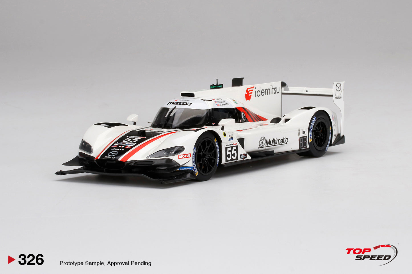 Topspeed 1:18 Mazda RT24-P DPi  #55    Mazda Motorsports 2021 IMSA Daytona 24 Hrs 3rd Place